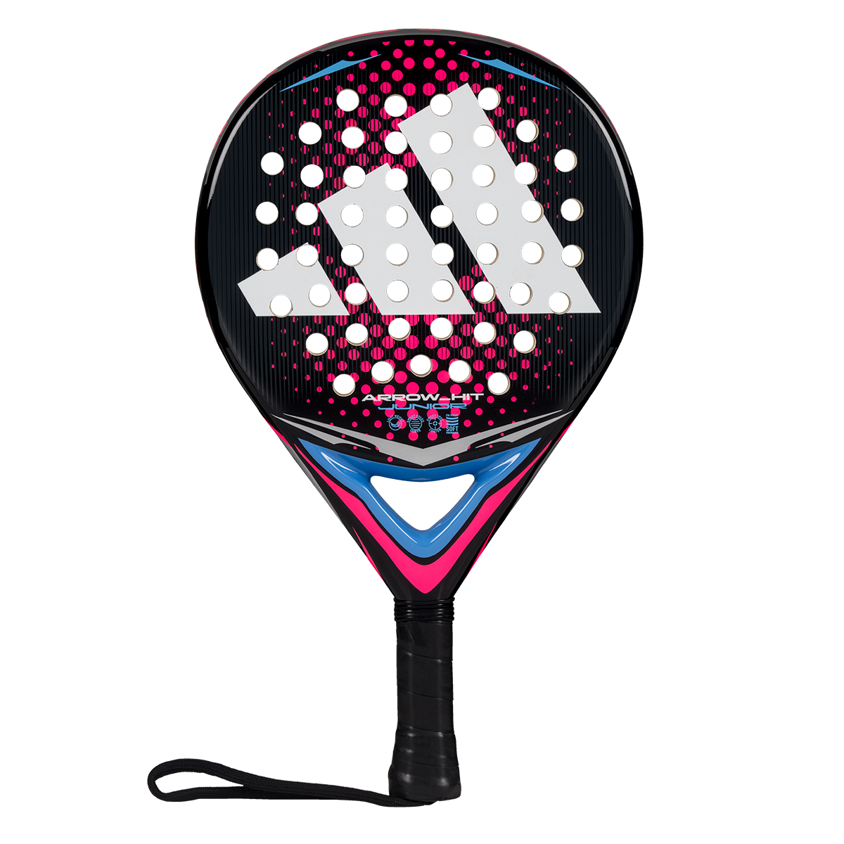 AR4CA3U54 ARROW-HIT JUNIOR WHITE PINK FRONT Adidas Arrow Hit Junior Pink - Image 1